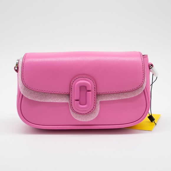 Marc Jacobs Clover Shoulder Bag Pink Leather - Picture 2 of 11